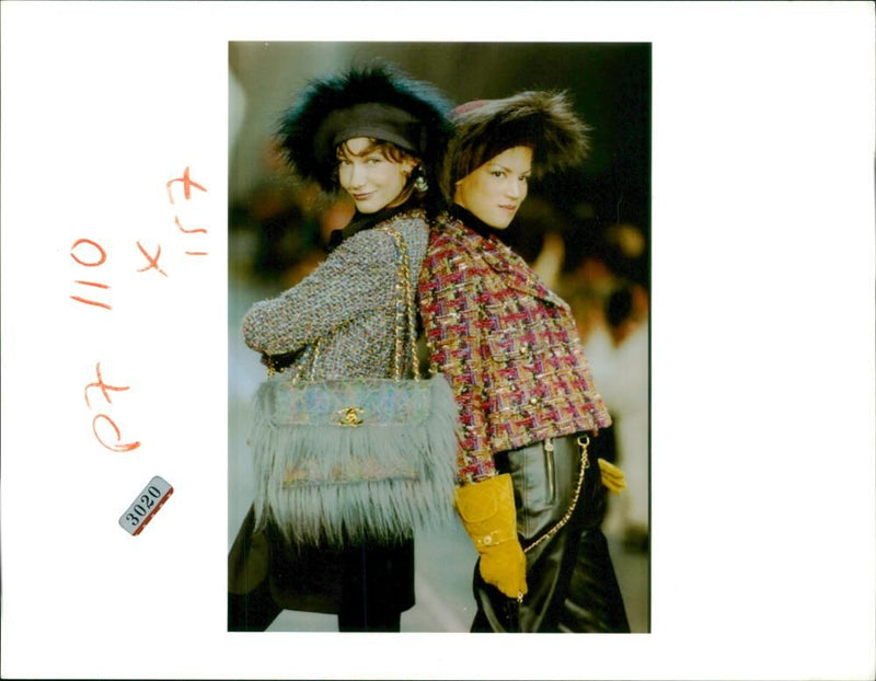 Fashion model. - Vintage Photograph