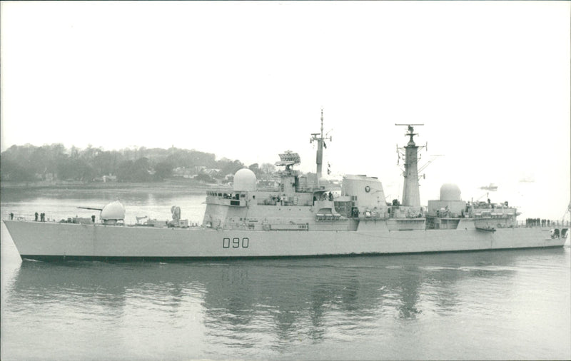 HMS Southampton - Vintage Photograph