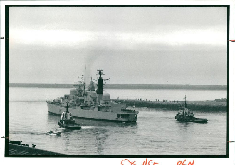 HMS Southampton - Vintage Photograph