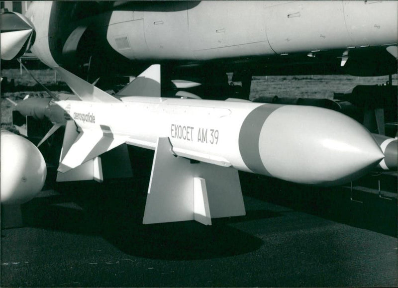 Guided Missile: Exocet - Vintage Photograph