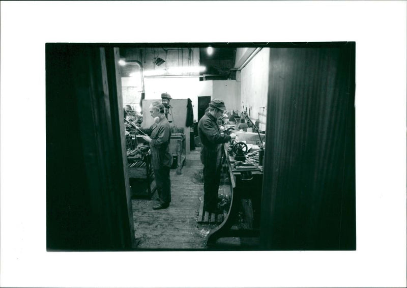 musical instruments bag pipes. - Vintage Photograph