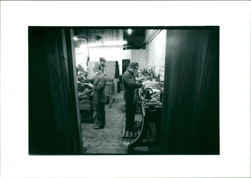 musical instruments bag pipes. - Vintage Photograph