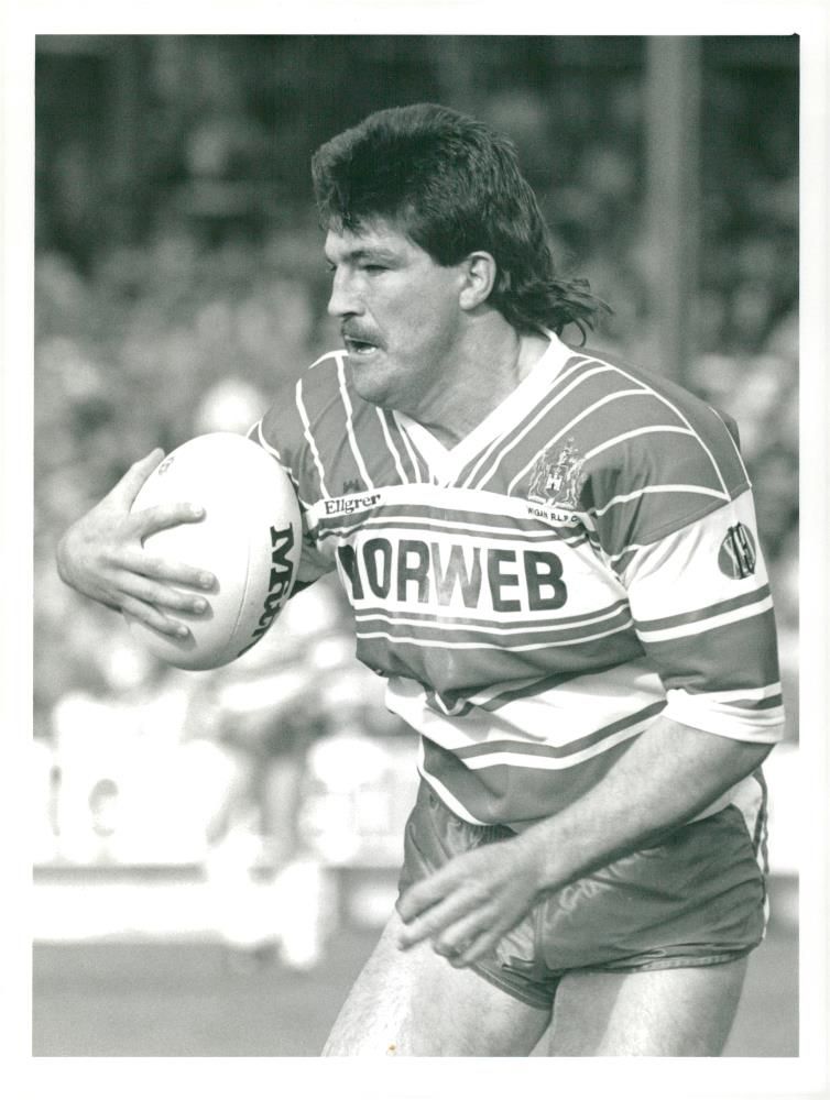 Les Davidson, former rugby league footballer - Vintage Photograph