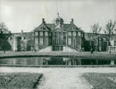 The Hague City in the Netherlands: Queen and duke stay at this palace. - Vintage Photograph