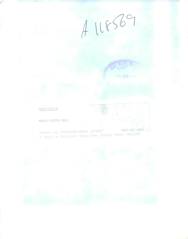 Maleeva Manuela. - Vintage Photograph