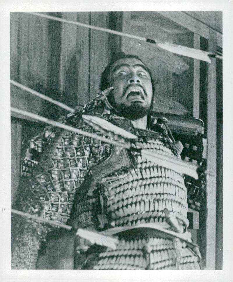 Japanese long movie "The Throne of the Blood" from 1957 - Vintage Photograph