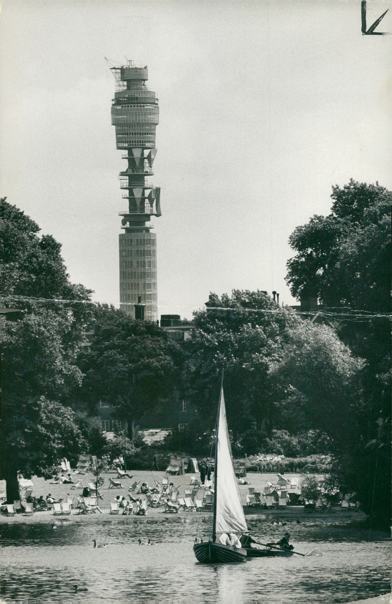 BT Tower - Vintage Photograph