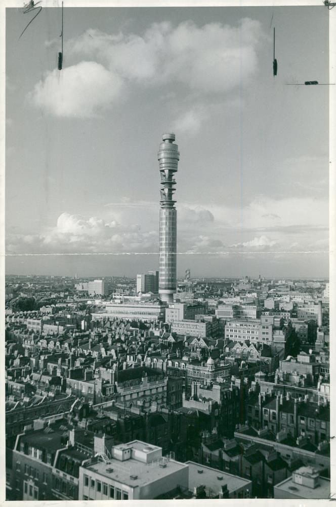 BT Tower - Vintage Photograph