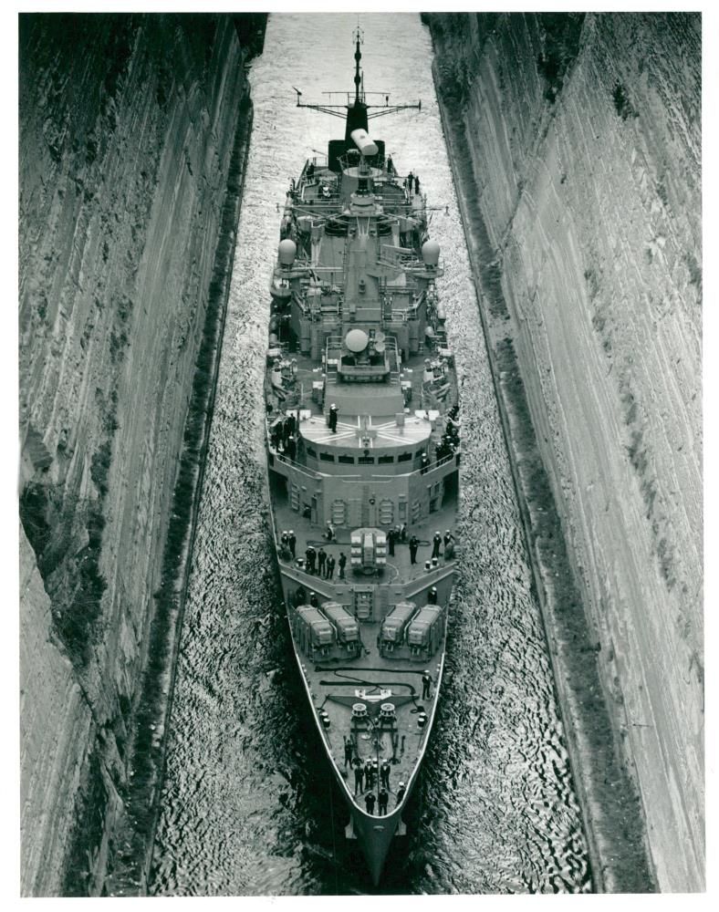 HMS SHIP: MS Brazen - Vintage Photograph