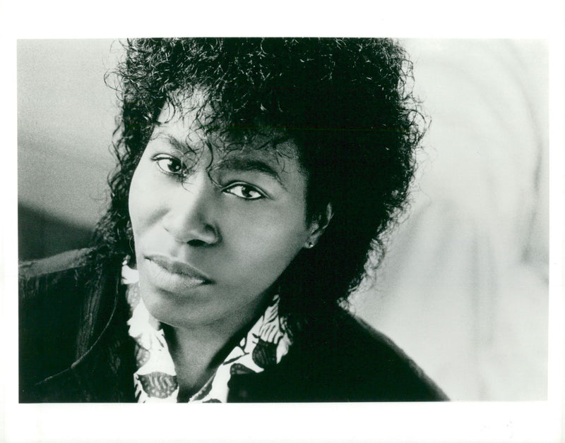 Joan Armatrading British singer-songwriter, - Vintage Photograph