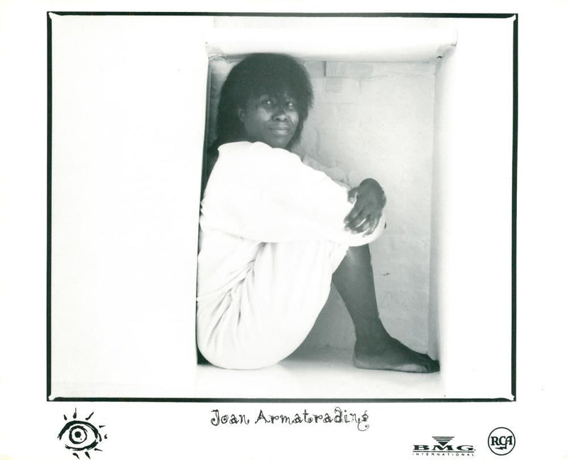 Joan Armatrading British singer-songwriter, - Vintage Photograph