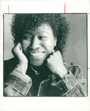 Joan Armatrading British singer-songwriter, - Vintage Photograph