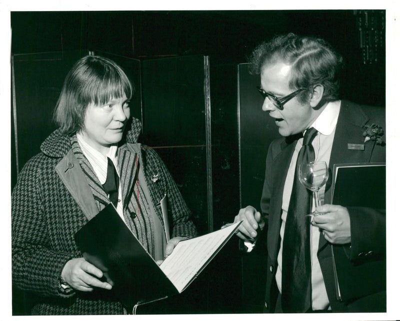 Iris Murdoch - Vintage Photograph