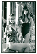 Fashion sea the tiger its gold animal. - Vintage Photograph