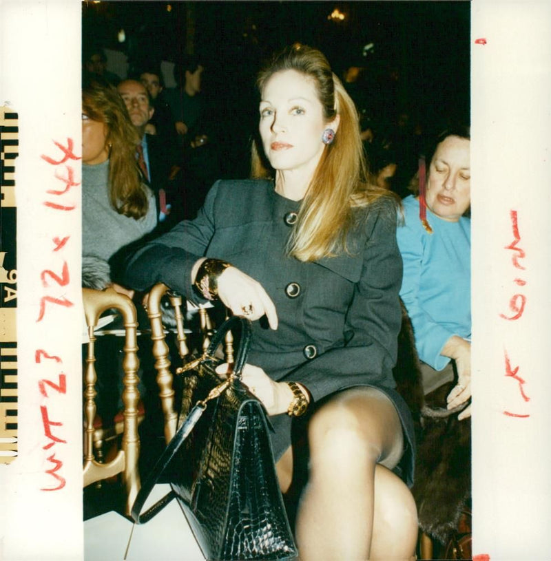 fashion model madame maurice amond. - Vintage Photograph