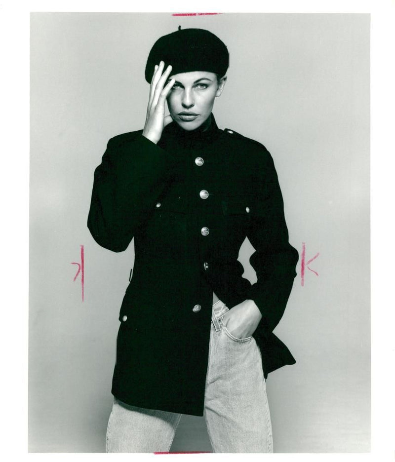 fashion smart moves model dress. - Vintage Photograph