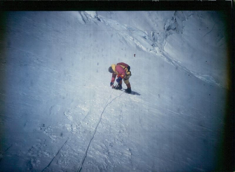 Everest expedition. - Vintage Photograph