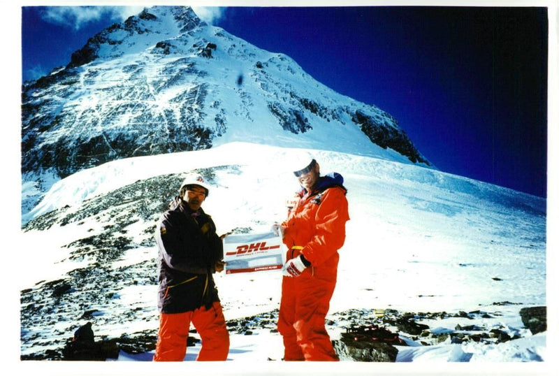 Everest expedition. - Vintage Photograph