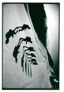 Everest expedition you can still find stretches of rock that have never known a human hand . - Vintage Photograph