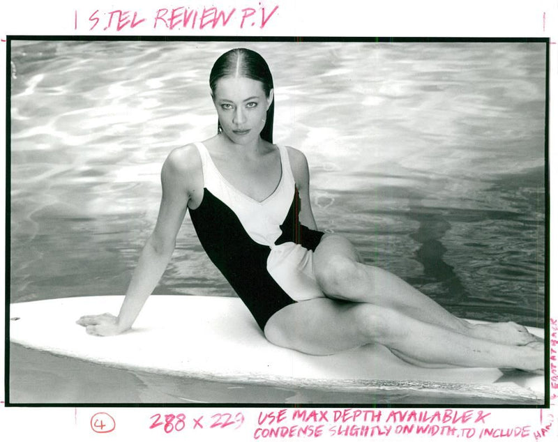 Fashion  model. - Vintage Photograph