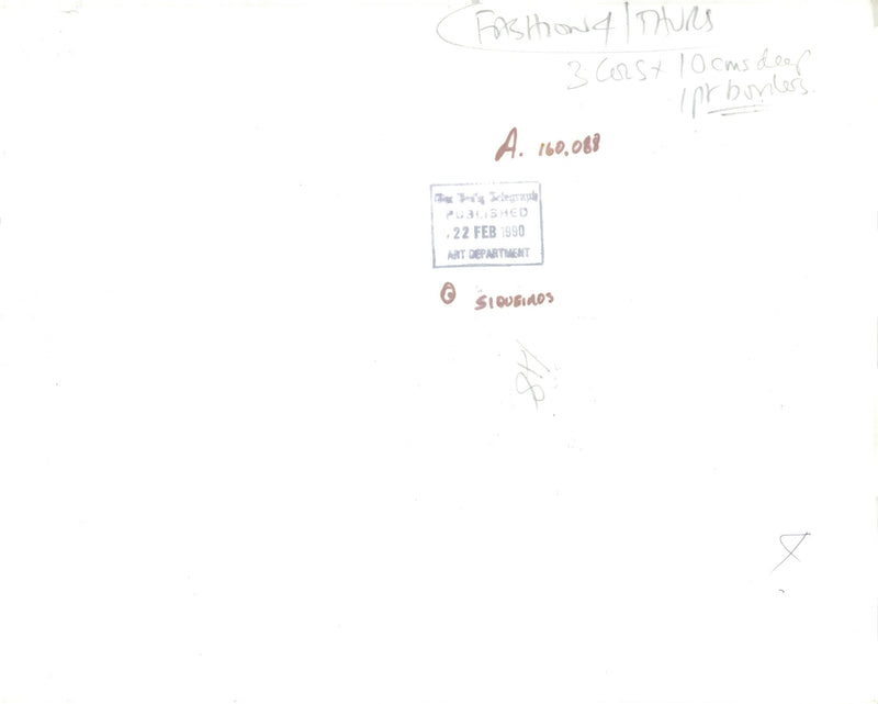 fashion model. - Vintage Photograph