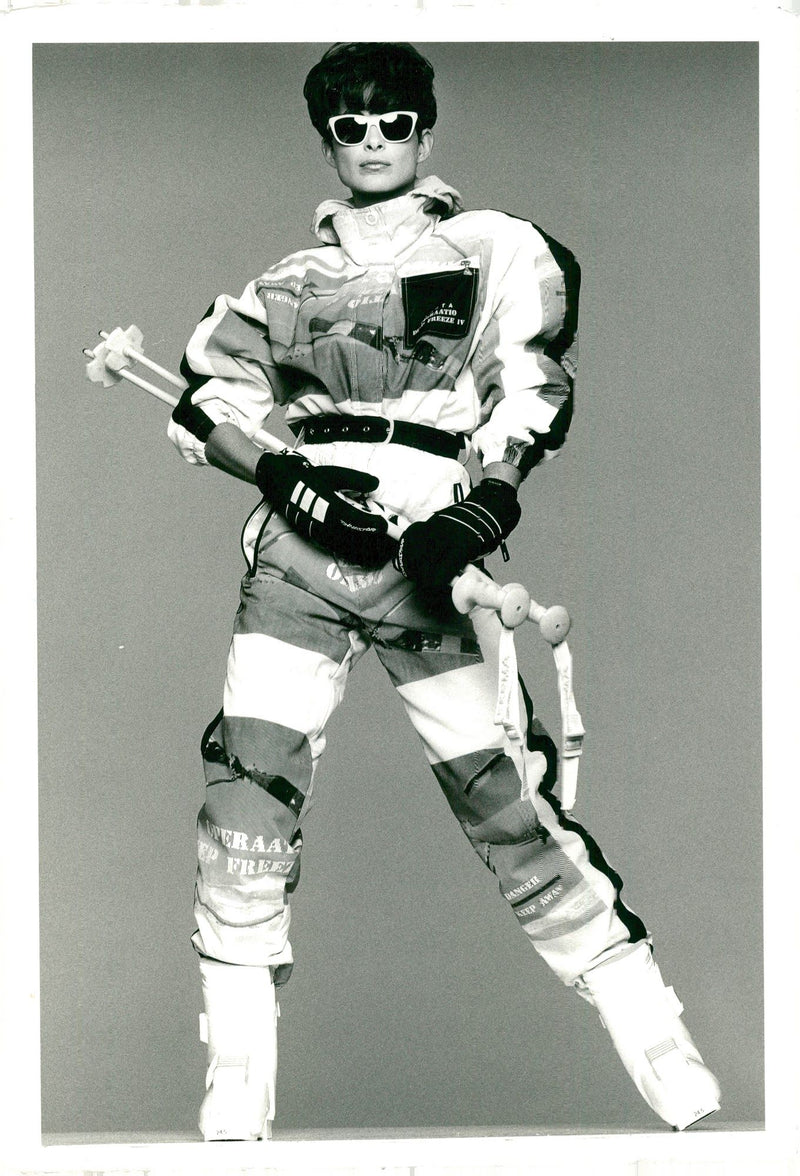 fashion model. - Vintage Photograph