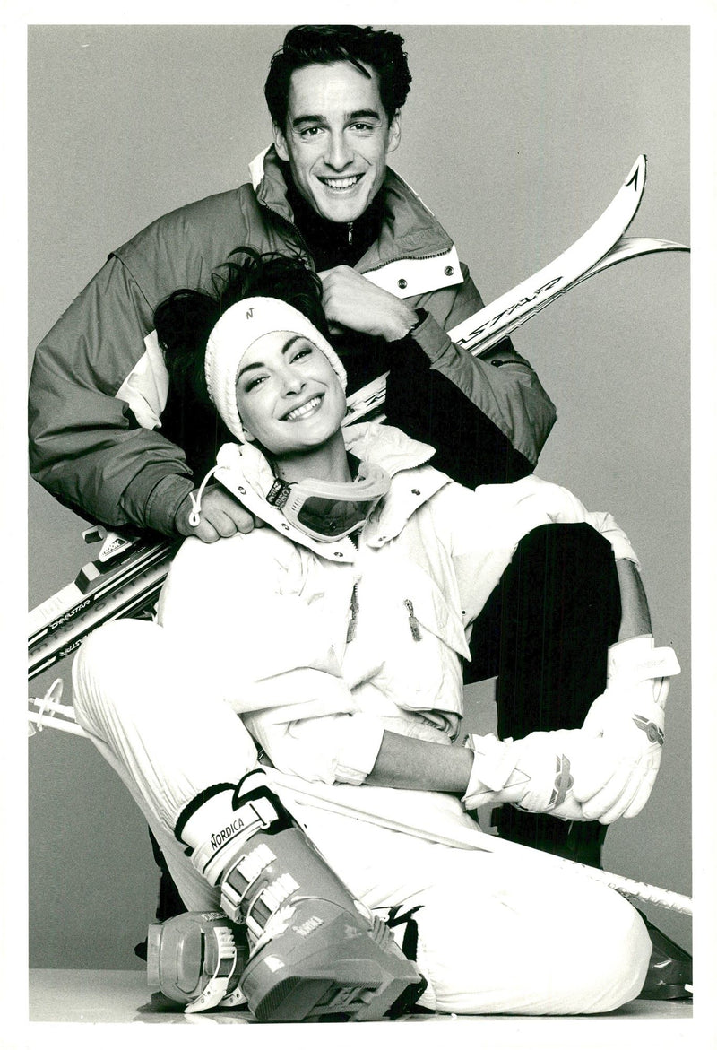 fashion models. - Vintage Photograph