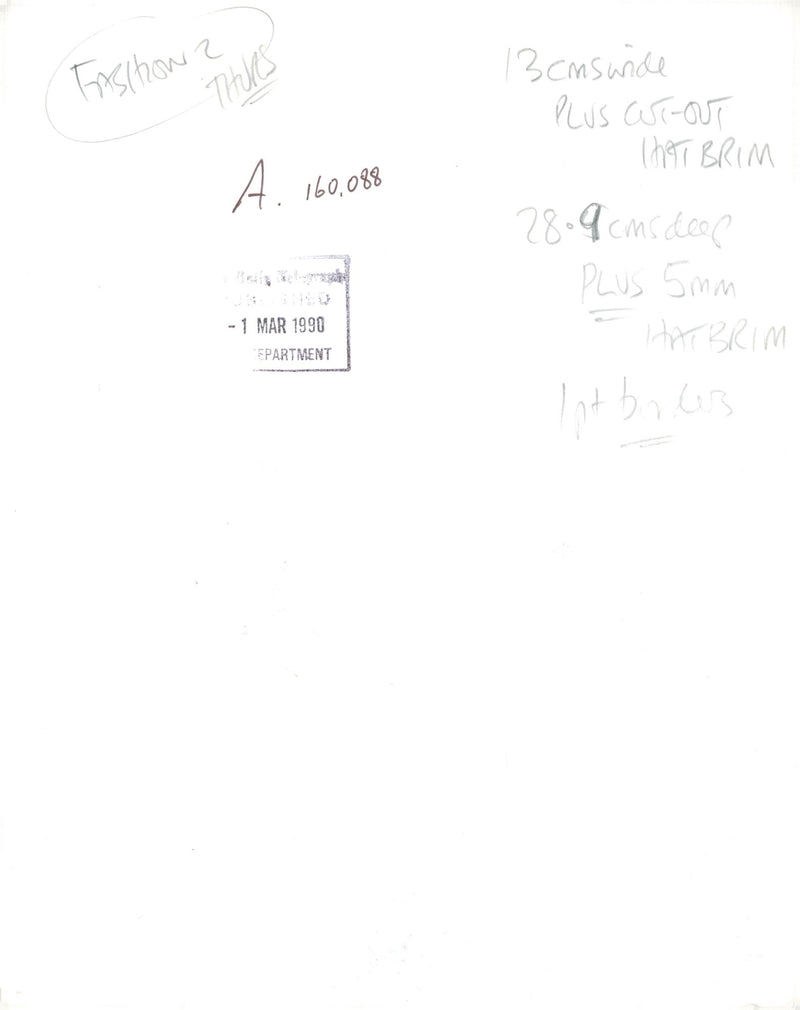 fashion model. - Vintage Photograph