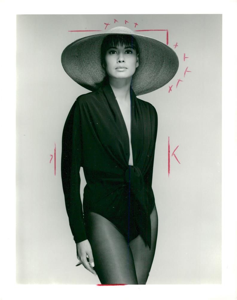 fashion model. - Vintage Photograph