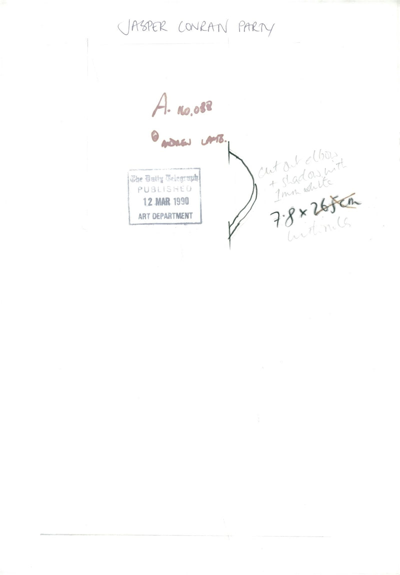 fashion model. - Vintage Photograph