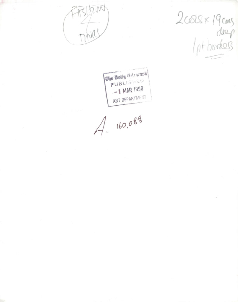 fashion model. - Vintage Photograph