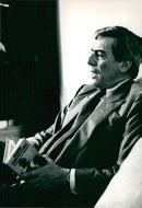 Mario Vargas Llosa. - Vintage Photograph