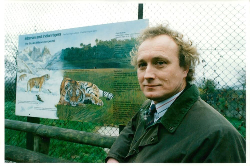 Today Howletts wild animal park with Kent. - Vintage Photograph