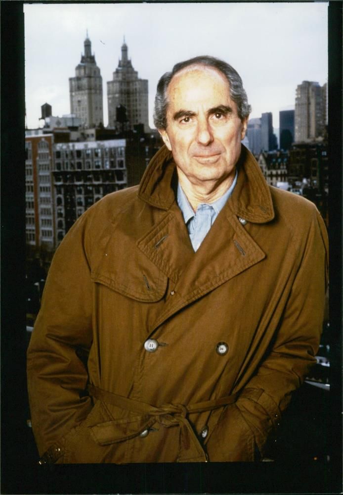 PHILIP ROTH. - Vintage Photograph