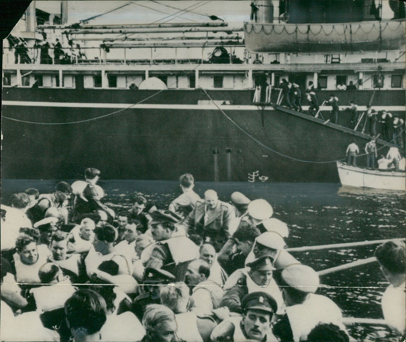 Ship: Empire Windrush - Vintage Photograph