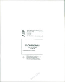 P. Carberry. - Vintage Photograph