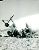 Heroes musicians in the documentary "Karakul - Black Waves" - Vintage Photograph