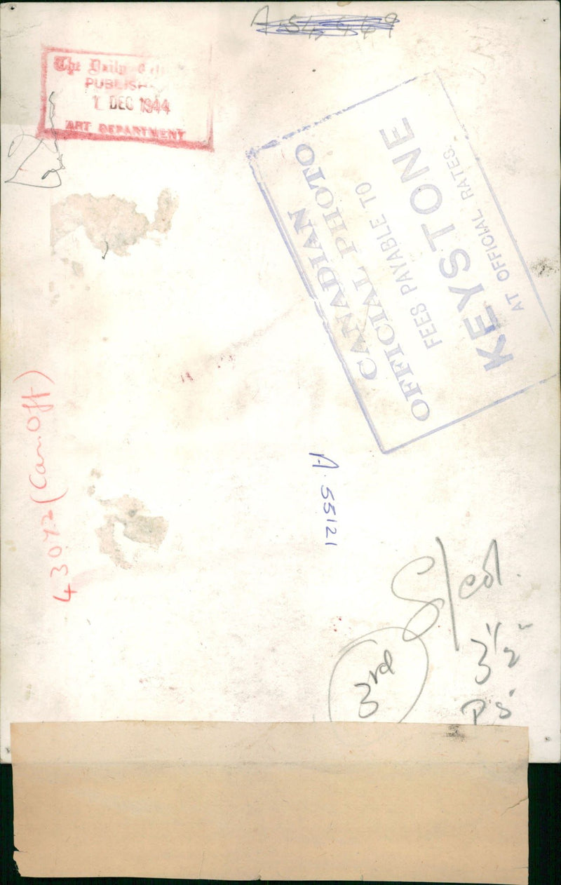 One ofg the first liberty ships to dock in antwef with deckhands. - Vintage Photograph