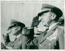 Lyman Lemnitzer with another General. - Vintage Photograph