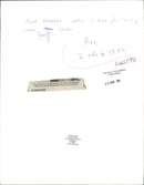 Alex Greaves is congratulated by Geoff Spink. - Vintage Photograph