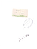 Alex Greaves - Vintage Photograph