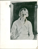 Wyndham Lewis Writer: Margaret greenshieds - Vintage Photograph