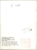 Pietro Annigoni Italian painter elizabeth II exibition. - Vintage Photograph