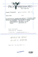 1993 TELEPHOTO HOLGERSSON DESK IMAGE BENGT ACTION INUEI - Vintage Photograph