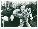 Glenda Jackson in "Queen Elizabeth" in TV2 - Vintage Photograph