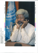 Wole Soyinka. - Vintage Photograph