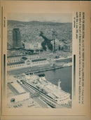 A broad, tree lined avenue starts. - Vintage Photograph