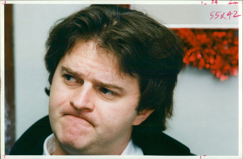 Paul Merton Writer. - Vintage Photograph