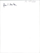 Paul Merton Writer. - Vintage Photograph