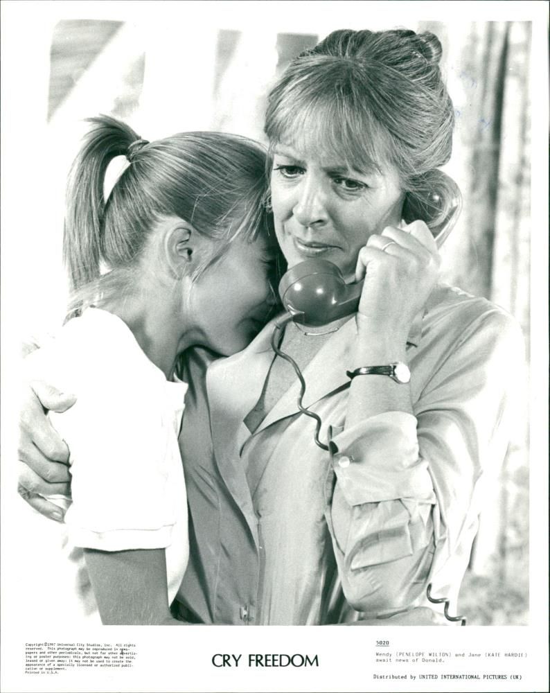 Penelope Wilton cry freedom. - Vintage Photograph